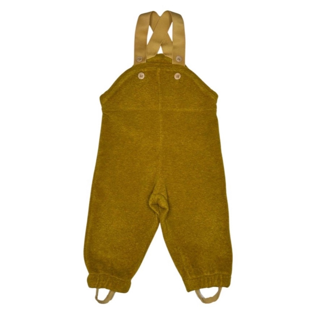 Fin‎ & Vince Fleece Mustard Dungarees